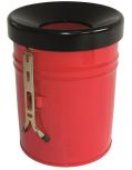 Abfallbehälter TKG FIRE EX Wandaufhängung 16 Liter Rot